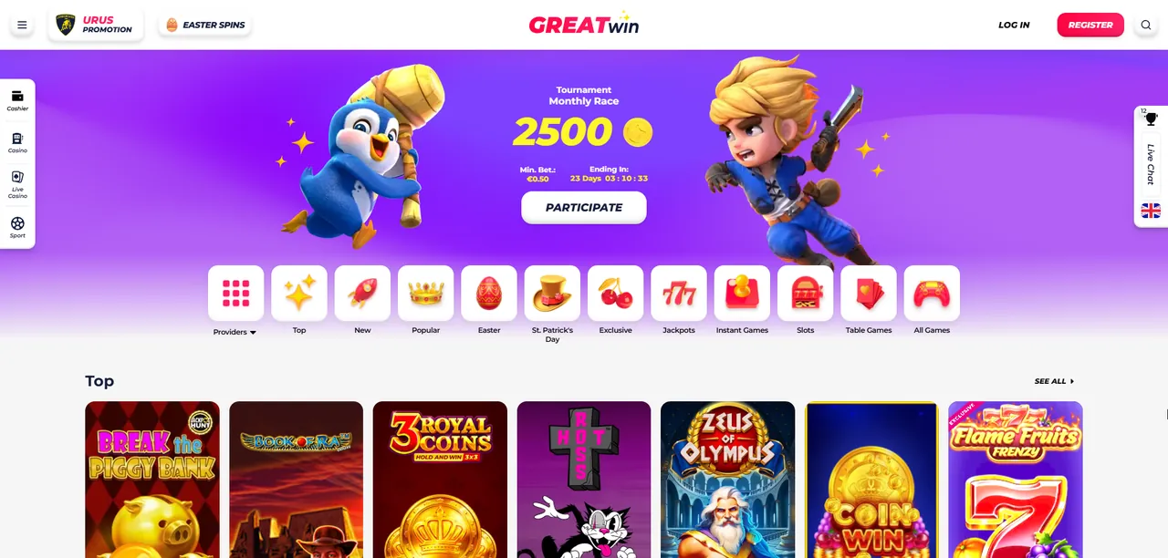 GreatWin Casino Casino